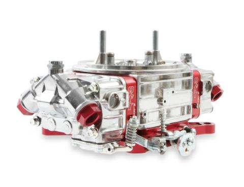 Q-Series Carburetor 850CFM Drag Race Alcohol 850 CFM 4150 Mechanical Secondaries Shiny Methanol Quick Fuel
