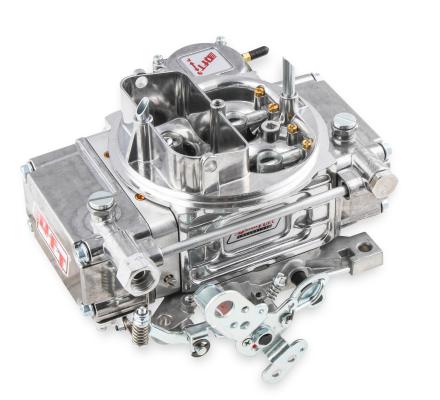 Slayer Series Carburetor 450CFM Vs Front Tunnel Ram 450 CFM 4160 Vacuum Secondaries Shiny Gasoline Quick Fuel