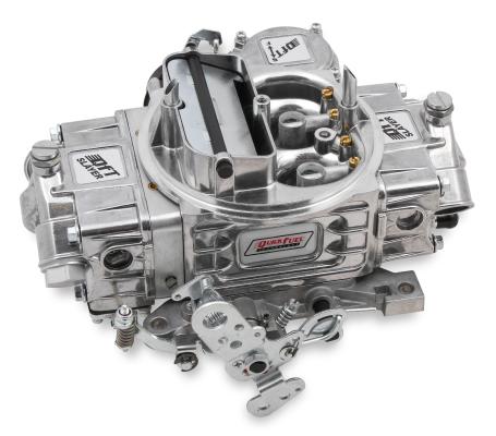 Slayer Series Carburetor 600CFM Vs 600 CFM 4160 Vacuum Secondaries Shiny Gasoline Quick Fuel