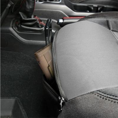 Gen2 Neoprene Front and Rear Seat Cover Kit Charcoal/Black 2020-2023 Jeep Gladiator Smittybilt