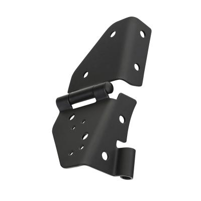 Windshield Hinges 76-95 CJ &amp; Wrangler YJ Black Smittybilt