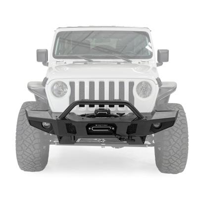 Atlas Front Bumper Winch Compatible 2018-2023 Jeep Wrangler Smittybilt