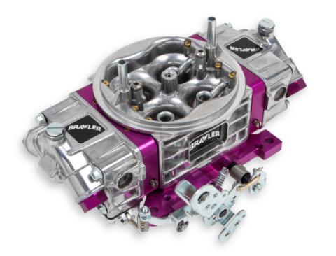 4150 Race Carburetor 950 CFM Mechanical Secondaries Shiny Gasoline No Choke Brawler