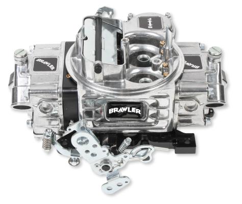 4160 Street Carburetor 750 CFM Vacuum Secondaries Shiny Gasoline Electric Choke Brawler