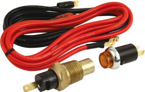 Warning Light Kit Legend, Oil Temperature, 280 Degree F QuickCar Racing Products
