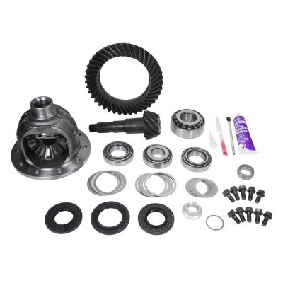 Ring And Pinion Gear Set For Chrylser Zf 215mm Front Diff 4.88 Ratio 215MM Zf Rev Chy 4.88 R&amp;P Kit 2012 &amp; Up RAM 1500 W/ Loaded Carrier &amp; Install Kit Yukon Gear