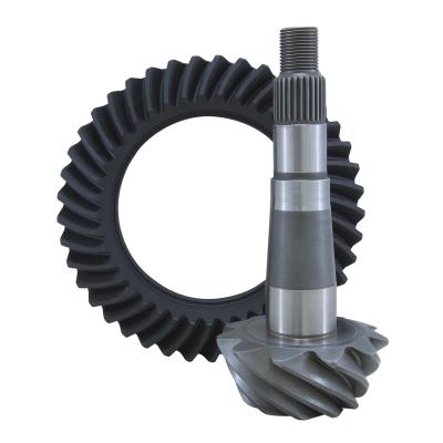 High Performance Ring &amp; Pinion Gear Set For Chrylser 8.25 Inch In A 4.88 Ratio 8.25 Chy 4.88 R&amp;P ( Grind Pin For C Clips) Works W/ SAE Or Metric R/G Bolts Yukon Gear