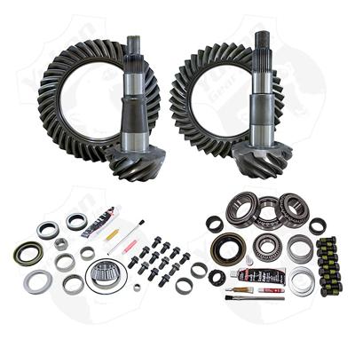 Gear &amp; Install Kit Package For 2003-2011 RAM 2500 And 3500 4.11 Ratio 9.25 Inch Rev/ 11.5 Inch Chy Gear/Kit Package 4.11 Ratio '03-'11 RAM 2500 &amp; 3500 Yukon Gear