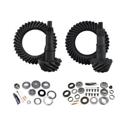 Re-Gear &amp; Installation Kit Ford 9.75 Inch Various F150 4.56 Ratio Fr&amp;Rr '11&amp;Up Ford F150 W/9.75 Rear 4.56 Complete Gear Package F/R R&amp;Ps &amp; Master Kits Yukon Gear