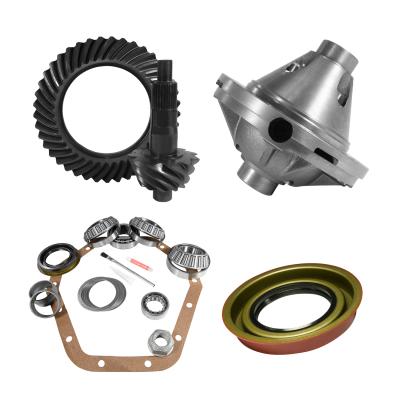 10.5 Inch GM 14 Bolt 5.38 Rear Ring &amp; Pinion Install Kit 30 Spline Posi 14T 10.5 Inch GM 5.38 Rear R&amp;P Gear/ Install Kit Package W/ Posi '99-'10 GM Trk &amp; Suv Yukon Gear