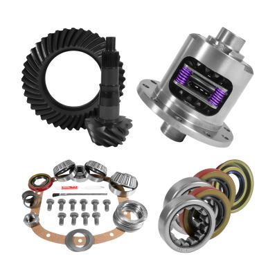 7.5/7.625 GM 3.42 Rear Ring &amp; Pinion Install Kit 28 Spline Posi Axle Bearings 7.5 Inch / 7.625 Inch GM 3.42 Rear R&amp;P Gear/ Install Kit Package W/ 28 Spline Posi &amp; Ak 1563 Axle Bearings 2.25 Inch OD Yukon Gear