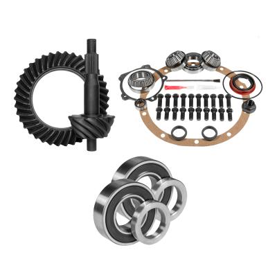 Muscle Car Re-Gear Kit For Ford 8 Differential 25 Spline 3.55 Ratio 8.0 Inch Ford 3.55 Rear R&amp;P Gear/ Install Kit Package Fits Posi Or Locker W/ 1.781 Inch Bearing Journal Yukon Gear