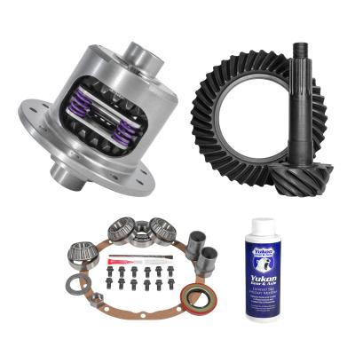 Muscle Car Limited Slip &amp; Re-Gear Kit For GM 55P 17 Spline 3.36 Ratio 55P GM 3.36 Ratio Rear R&amp;P Gear &amp; Install Kit Package With 17 Spline Posi Yukon Gear