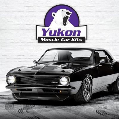 Muscle Car Limited Slip &amp; Re-Gear Kit For Ford 8.8 30 Spline 3.08 Ratio 8.8 Ford 3.08 Rear R&amp;P Gear/ Install Kit Package With 31 Spline Posi &amp; Ak 1563 Axle Bearings (2.25 Inch Od) Yukon Gear