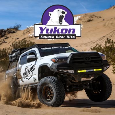 Ring &amp; Pinion Gear Kit Package Front &amp; Rear With Install Kits - Toyota 8 Inch /8IFS Toyota Tacoma 2016 &amp; Up (8 Inch /8IFS) 5.29 Ratio Gear Package Yukon Gear