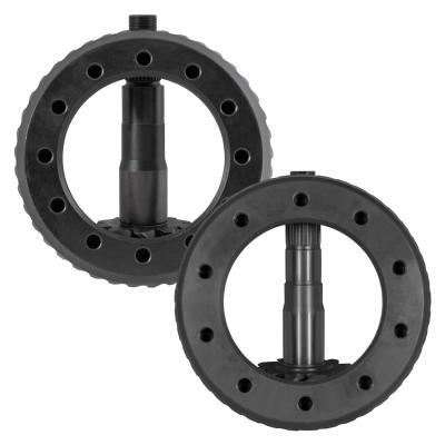 Ring &amp; Pinion Gear Kit Package Front &amp; Rear With Install Kits - Toyota 8.2/8 Inch IFS Toyota 2010&amp; Up 4RUNNER/ Fj Cruiser W/O Locker (8.2/8 Inch ) 4.56 Gear Package (For 3.73&amp; Dwn Front Case) Yukon Gear
