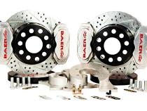 Brake System 11 Inch Rear SS4+ Deep Stage 4-Caliper Clear Ford 9 Inch Torino Bearing Deep Stage BAER Brakes