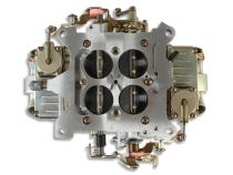 Double Pumper Carburetor 700 CFM 4150 Mechanical Secondaries Gold Dichromate Gasoline Holley