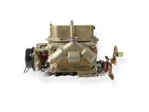 Classic Double Pumper Carburetor 750 CFM 4150 Mechanical Secondaries Gold Dichromate Gasoline Holley