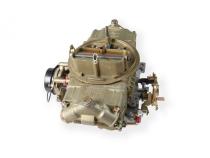 Classic Double Pumper Carburetor 750 CFM 4150 Mechanical Secondaries Gold Dichromate Gasoline Holley