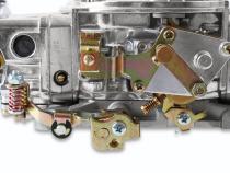 Double Pumper Carburetor 750 CFM 4150 Mechanical Secondaries Shiny Gasoline Holley