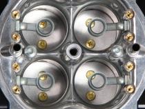 Track Warrior Carburetor 650 CFM 4150 Mechanical Secondaries Shiny Gasoline Holley