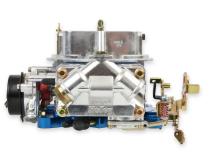 Ultra Double Pumper Carburetor 850 CFM 4150 Mechanical Secondaries Billet Color Blue Shiny Gasoline Holley