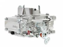 Street Warrior Model 4160 Carburetor 600 CFM 4160 Vacuum Secondaries Shiny Gasoline Holley