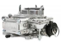 Street Warrior Model 4160 Carburetor 600 CFM 4160 Vacuum Secondaries Shiny Gasoline Holley