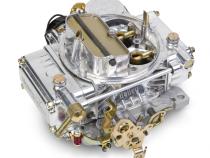Classic Carburetor 750 CFM 4160 Fuel Inlet Single Vacuum Secondaries Choke Type Electric Shiny Gasoline Holley