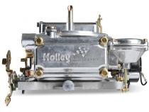 Classic Carburetor 750 CFM 4160 Fuel Inlet Single Vacuum Secondaries Choke Type Electric Shiny Gasoline Holley