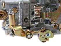 Supercharger Double Pumper Carburetor Draw-Thru 750 CFM 4150 Mechanical Secondaries Shiny Gasoline Holley