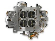 Aluminum Street HP Carburetor 750 CFM 4150 Vacuum Secondaries Shiny Gasoline Holley