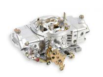 Aluminum Street HP Carburetor 750 CFM 4150 Mechanical Secondaries Shiny Gasoline Holley