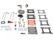 Cheater 2X4 Holley 4-Bbl / Carter Afb Cheater Nitrous System V8 Dual Holley 4 Bbl / Dual Carter Afb (Late) 4 Bbl 150-250 Hp With 10 Lb Bottle NOS