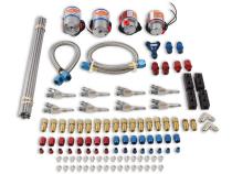 Custom Nitrous Plumbing Kit Pro Fogger Custom Nitrous Plumbing Kit Includes Soft Plume Nozzles Pro Race Nitrous &amp;amp; Cheater Fuel Solenoids NOS
