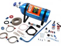 Plate Wet Nitrous System GM 1997-2012 GM LS 90MM Or 92MM 4-Bolt Cable Throttle Body. Blue System Is Adjustable Up To 250 Hp. Includes 10Lb Bottle 92MM Plate And All Installation Items NOS