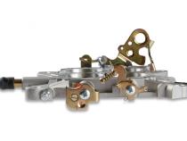 Throttle BODY Kit Carburetor Base Plate Assembly for 4150 Series 650 CFM Double Pumper Holley