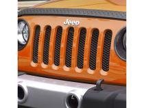 Grille Insert Mesh Black 07-18 Jeep Wrangler JK Rugged Ridge