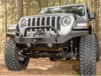HD Bumper Full Width Front 07-18 JK 18-Present Jl 20-Present Gladiator JT Rugged Ridge