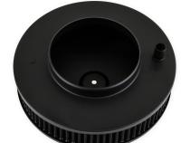 Flat Base Air Cleaner 10 Black Round 10 Flat Base Air Cleaner Assembly, Fits Carburetors w/5.125 Diameter Neck Holley