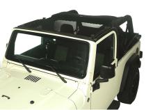 Eclipse Sun Shade Full Cover 04-06 Jeep Wrangler Unlimited LJ Rugged Ridge