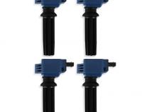 Direct Ignition Coil Kit- Supercoil- 2012-2017 Ford Ecoboost 2.0L/2.3L L4 4-Pack Blue Brand Supercoil Direct OEM Replacement ACCEL