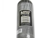 Nitrous Bottle 12 Lb 9 Oz Nitrous Bottle W/ Carbon Fiber Finish &amp;amp; Super Hi Flo Valve Includes Racer Safety Blow-Off NOS