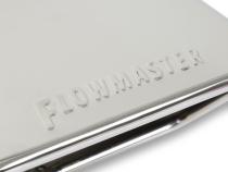 Exhaust Tip Exhaust Tip 3.0 X 5.5 Polished Angle Rolled Edge Fits 2.5 Inch Tubing Flowmaster