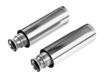 Exhaust Tip Direct Fit Fits 2009-2024 (2019-2024 Classic Body) Ram 1500, 5.7L Hemi With Factory Dual Exhaust Polished Flowmaster