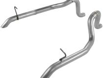 Pre-Bent Tailpipes Fits 1987-1993 Ford Mustang Gt 5.0L Engine Flowmaster