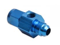 Nitrous Bottle Gauge/Purge Kit Adapter -4An Swivel Type 1/8 Npt In Hex NOS