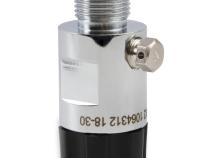 Mini Hi-Flo Nitrous Bottle Valve Hi-Flo' Nitrous Bottle Valve For 1 Lb 2 Lb &amp;amp; 2.5 Lb Bottles NOS