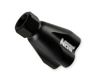Showerhead Distribution Block Inlet -8 An O-Ring Female Port Outlet: (4) X -6 An O-Ring Female Port No Fittings Black Anodized NOS